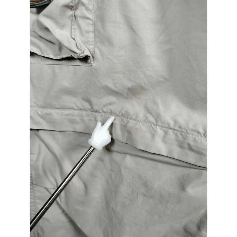 Route 66 Convertible Cargo Pants Men 36x32(31) Khaki Beige Hiking Work STAINS